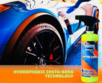 Riptide Ceramic Detail Spray, Shine and Protection for Vehicle Paint (16 Fl oz) - Speedlogix
