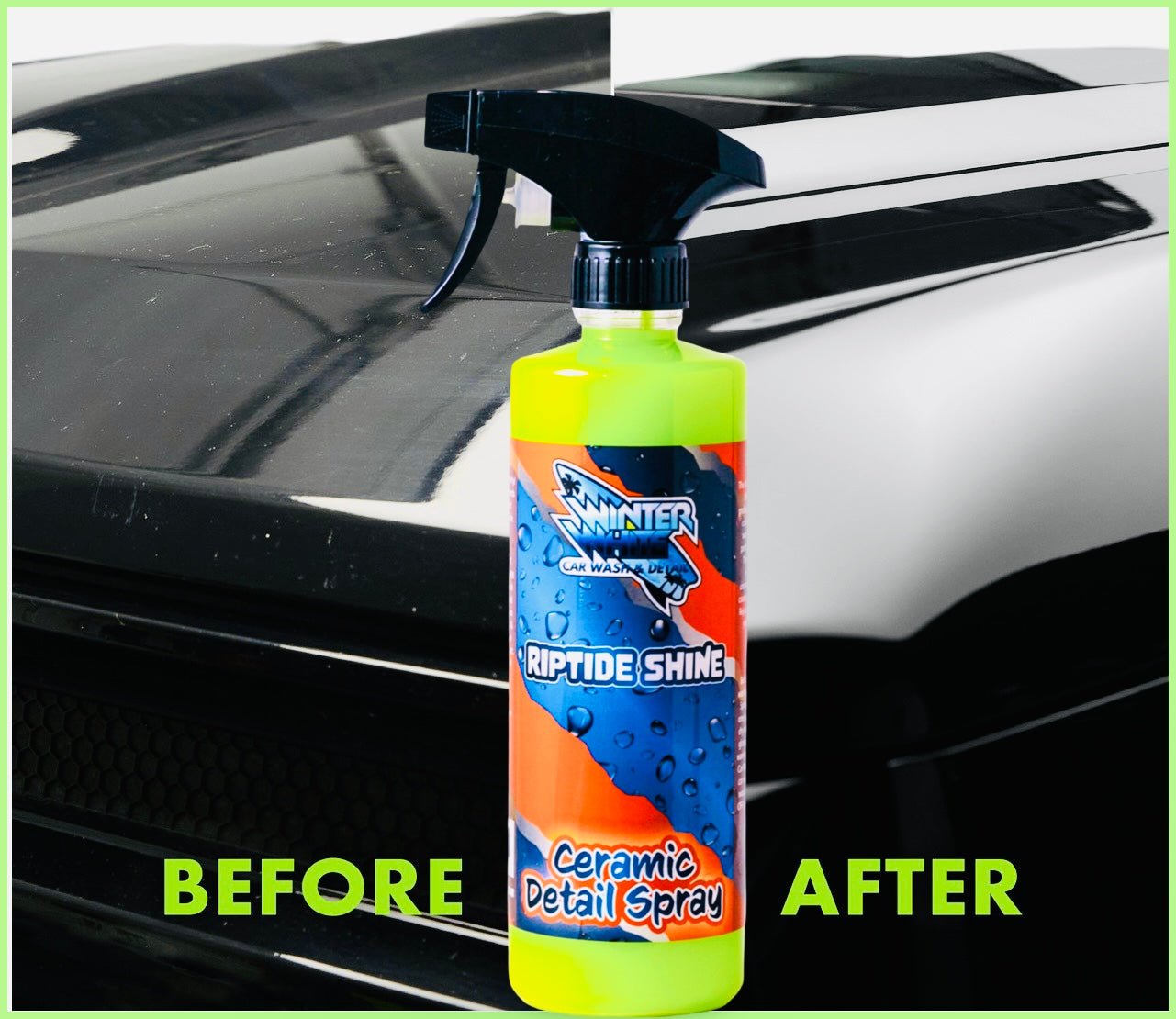 Riptide Ceramic Detail Spray, Shine and Protection for Vehicle Paint (16 Fl oz) - Speedlogix