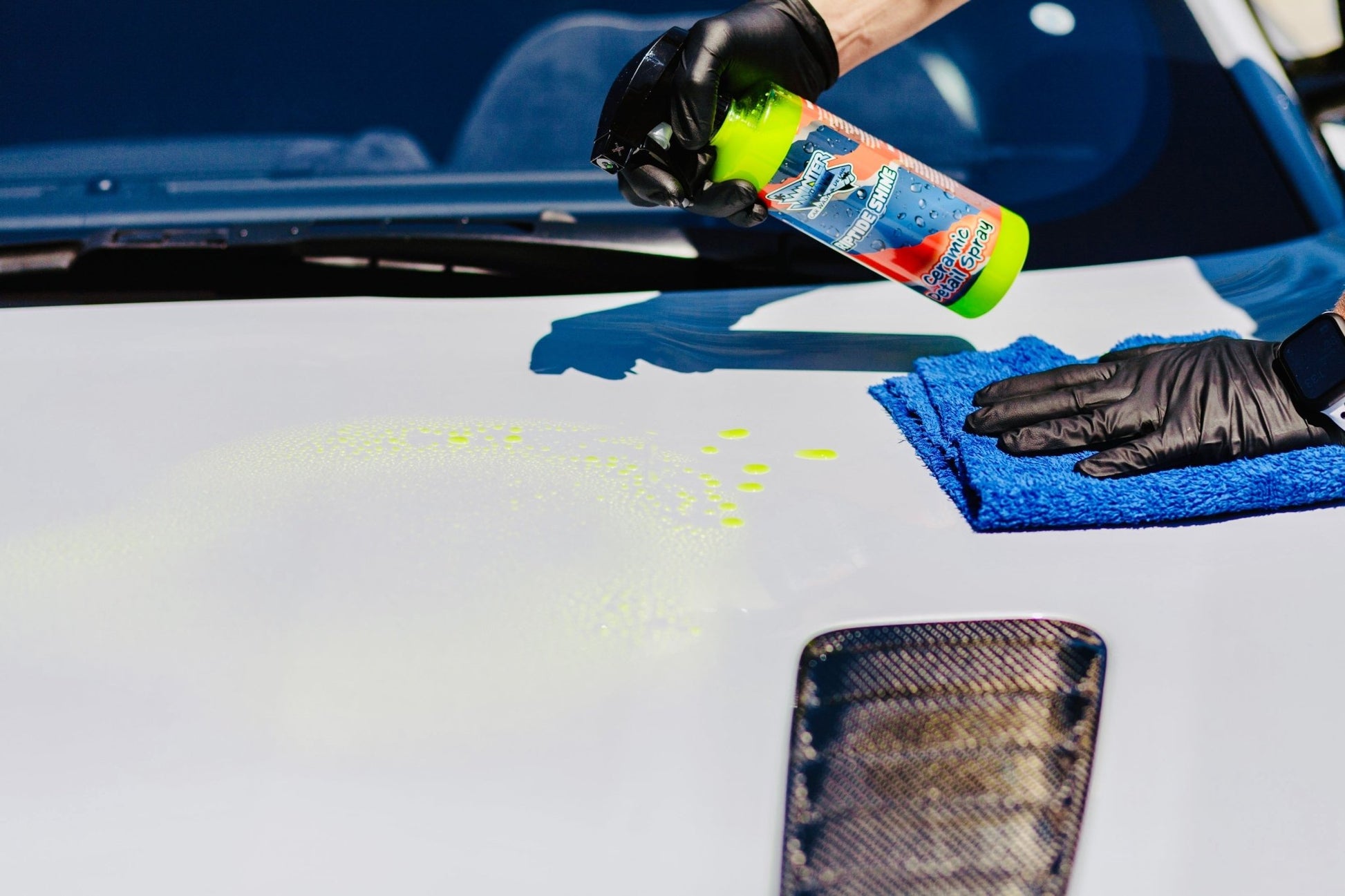 Riptide Ceramic Detail Spray, Shine and Protection for Vehicle Paint (16 Fl oz) - Speedlogix