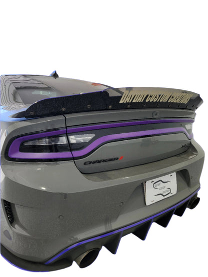 15-23 Dodge Charger Colored Taillight Tint Overlay
