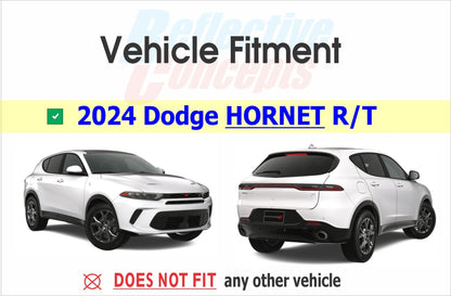 R/T Emblem Overlay Decal - 2024 - 2025 Dodge Hornet R/T - Speedlogix