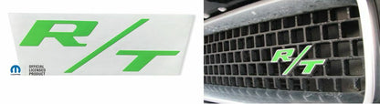 R/T Grille Emblem Inlay Decal - 2009 - 2014 Challenger R/T - Speedlogix