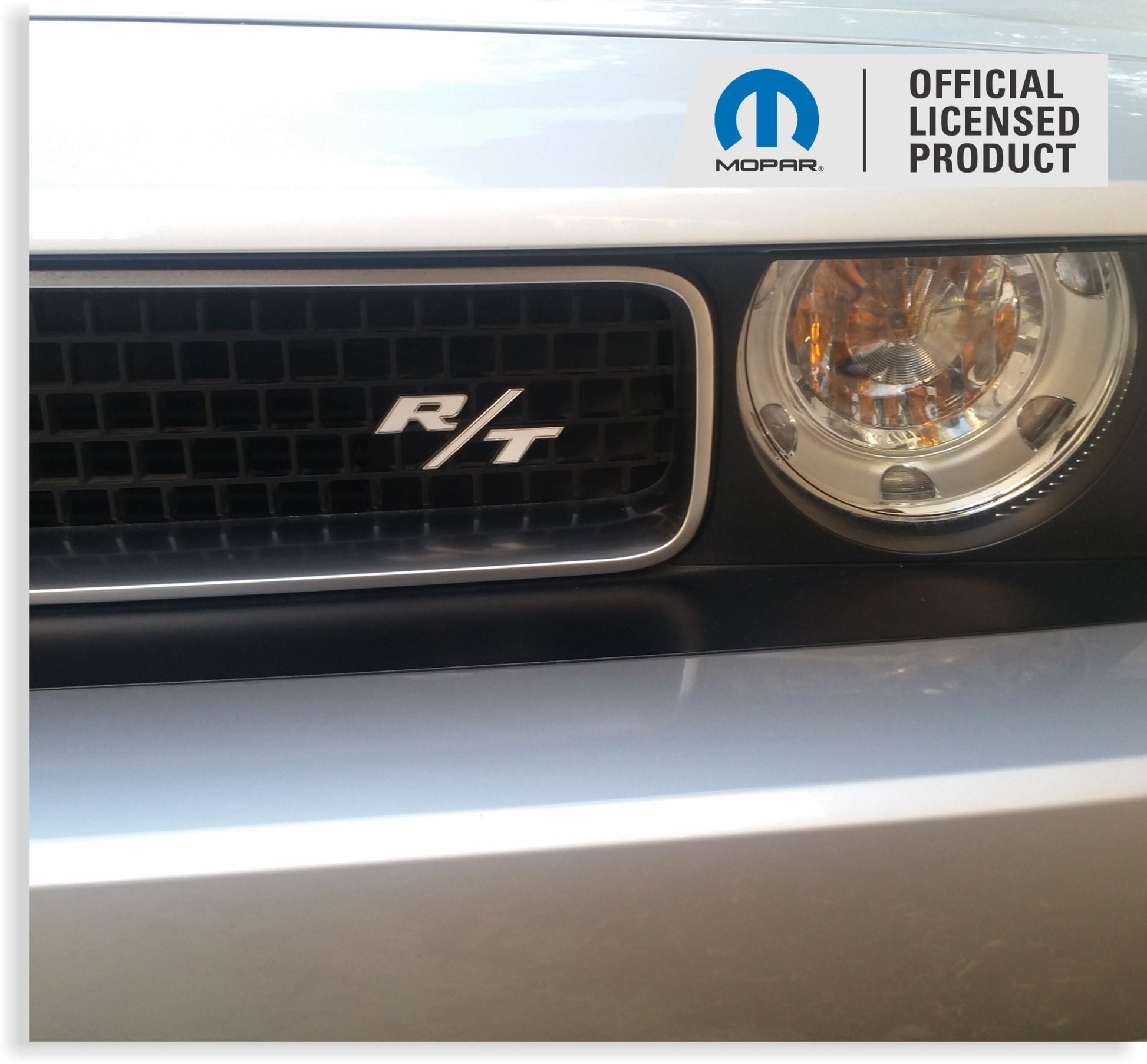 R/T Grille Emblem Inlay Decal - 2009 - 2014 Challenger R/T - Speedlogix