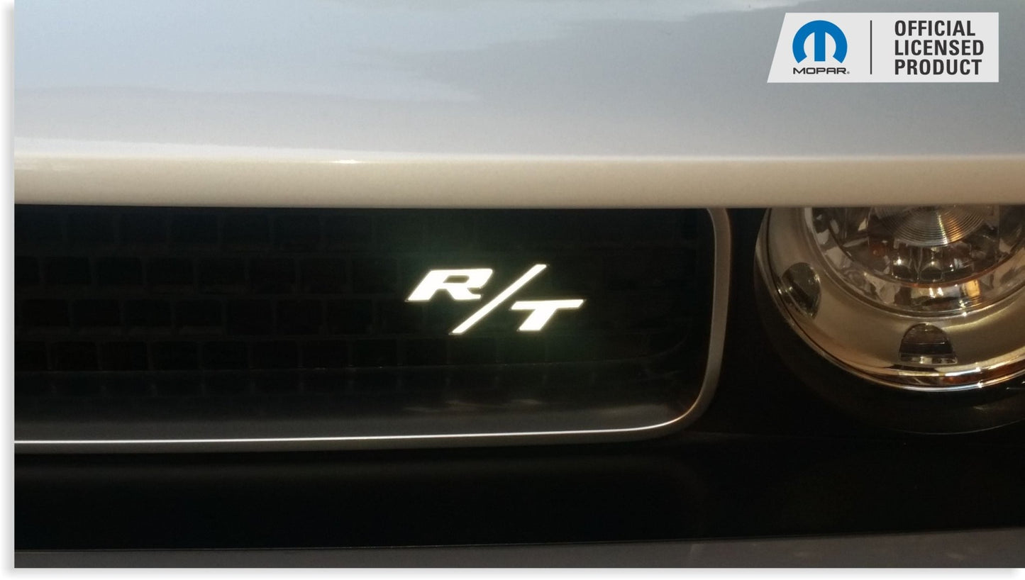 R/T Grille Emblem Inlay Decal - 2009 - 2014 Challenger R/T - Speedlogix