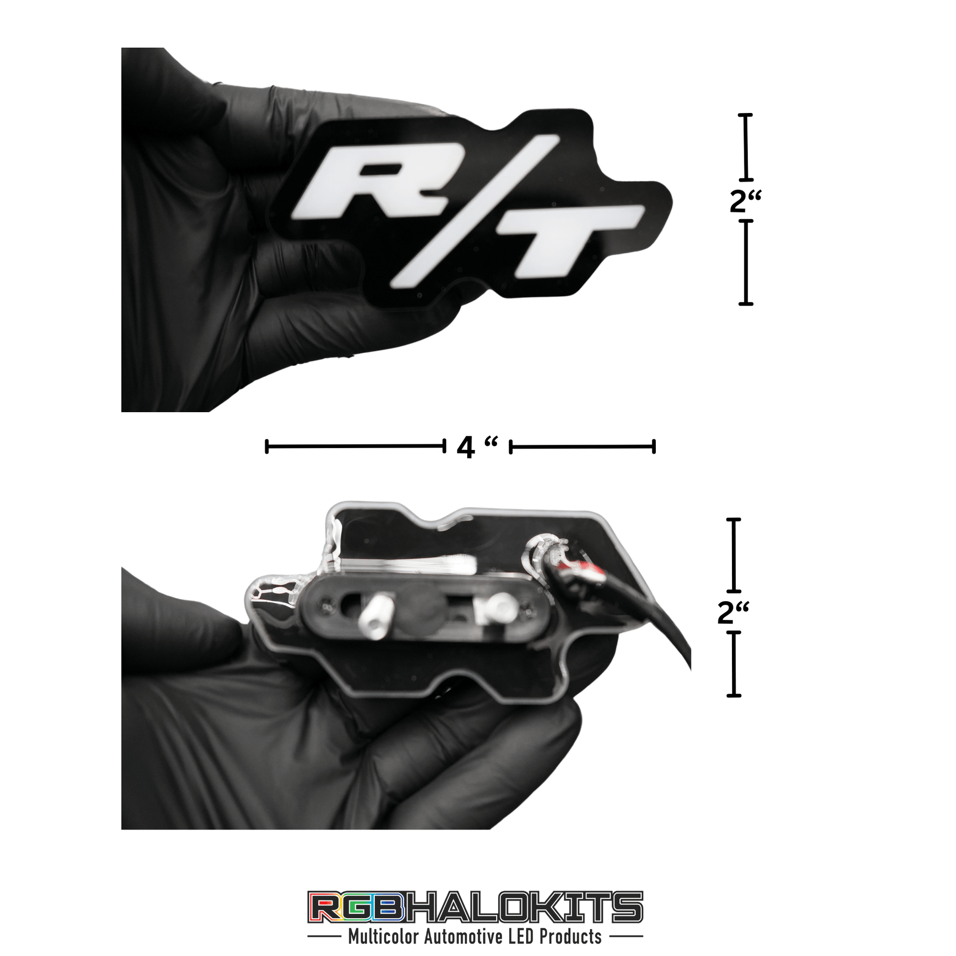 RT LED Badge: (Multicolor Flow) - Speedlogix