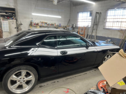 RT Side Stripe Decals for 2008 - 2014 Dodge Challenger (x2) - Speedlogix