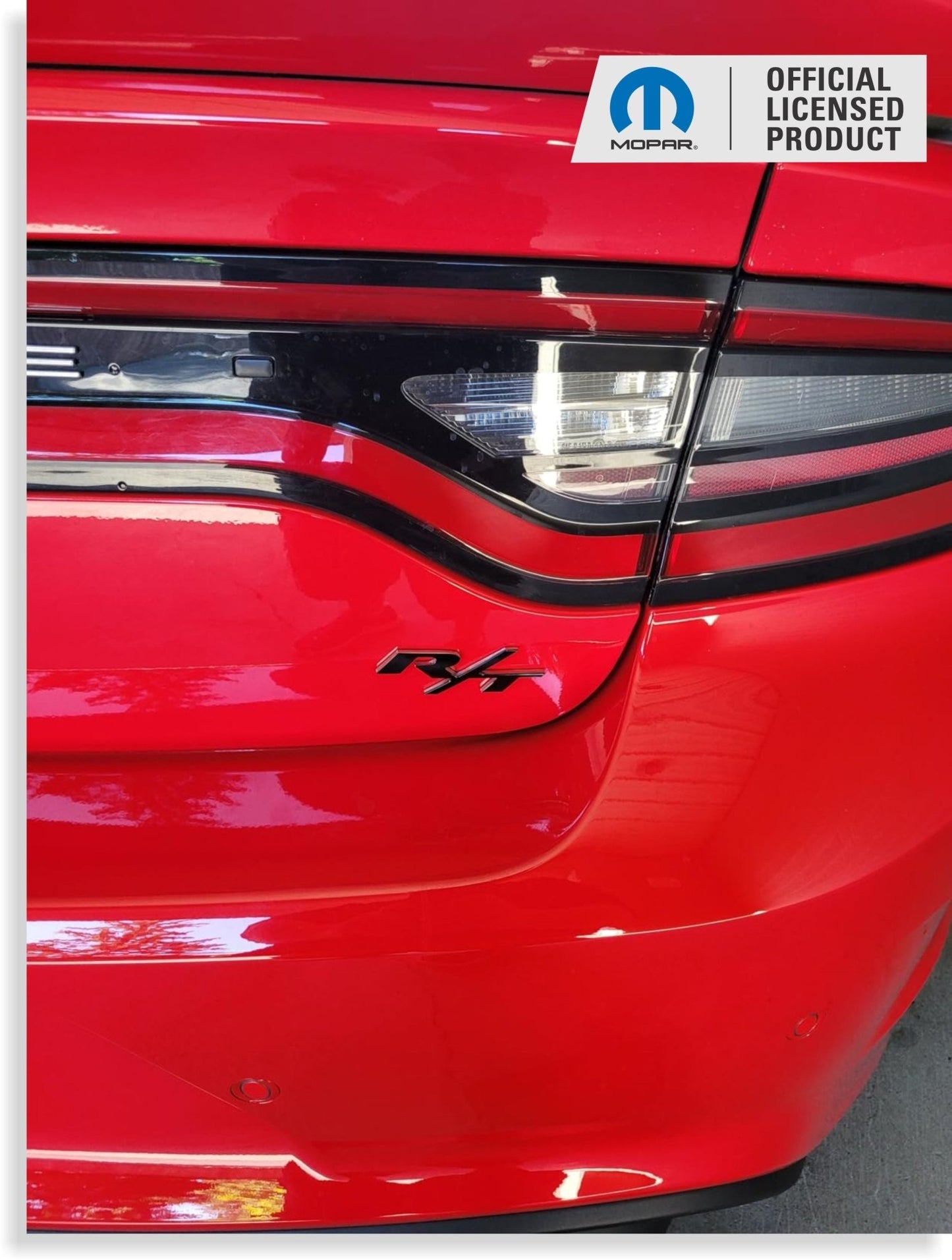 R/T Trunk Emblem Overlay Decal Sticker - Dodge Charger R/T - Speedlogix