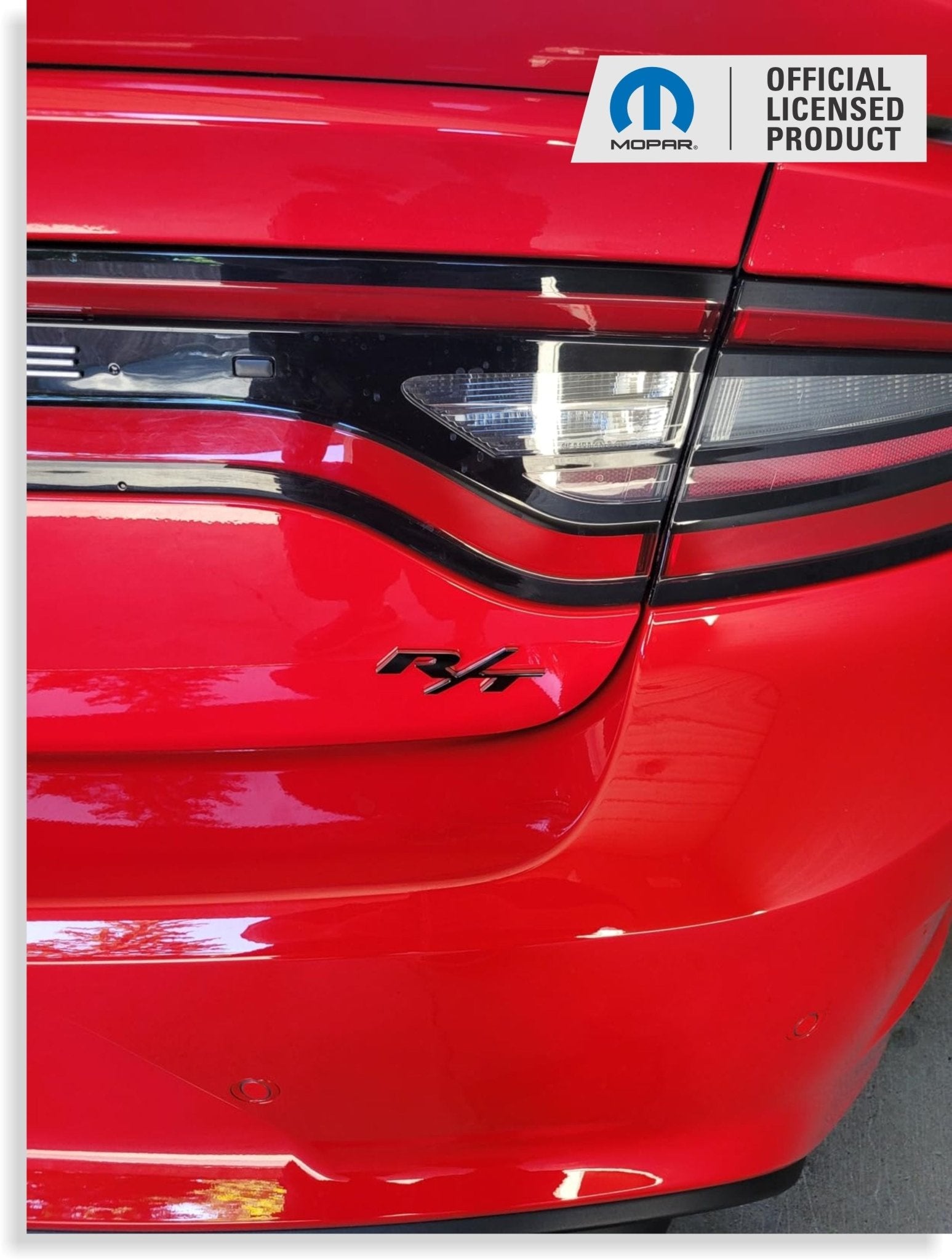 R/T Trunk Emblem Overlay Decal Sticker - Dodge Charger R/T - Speedlogix