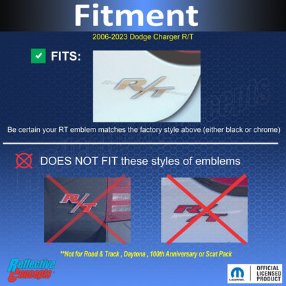 R/T Trunk Emblem Overlay Decal Sticker - Dodge Charger R/T - Speedlogix