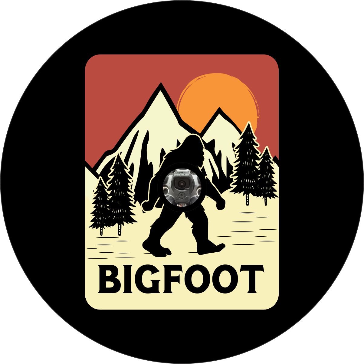 Sasquatch Vintage Bronco Spare Tire Cover - Speedlogix