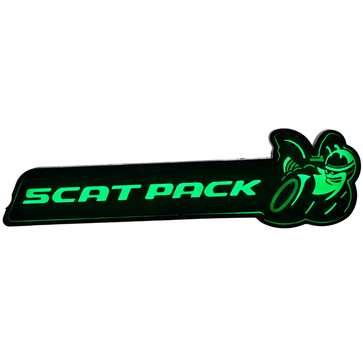 Scatpack LED Emblem Badge (Multicolor Flow) - Speedlogix