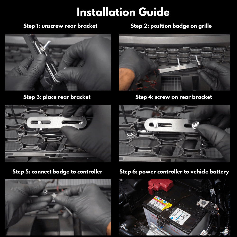 Scatpack LED Emblem Badge (Multicolor Flow) - Speedlogix