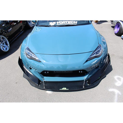 Scion FR - S/ Subaru BRZ RB Version 2 Carbon Fiber Front Wind Splitter 2013 - 2016 - Speedlogix