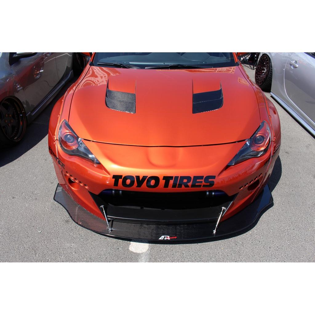 Scion FR - S/ Subaru BRZ RB Version 2 Carbon Fiber Front Wind Splitter 2013 - 2016 - Speedlogix