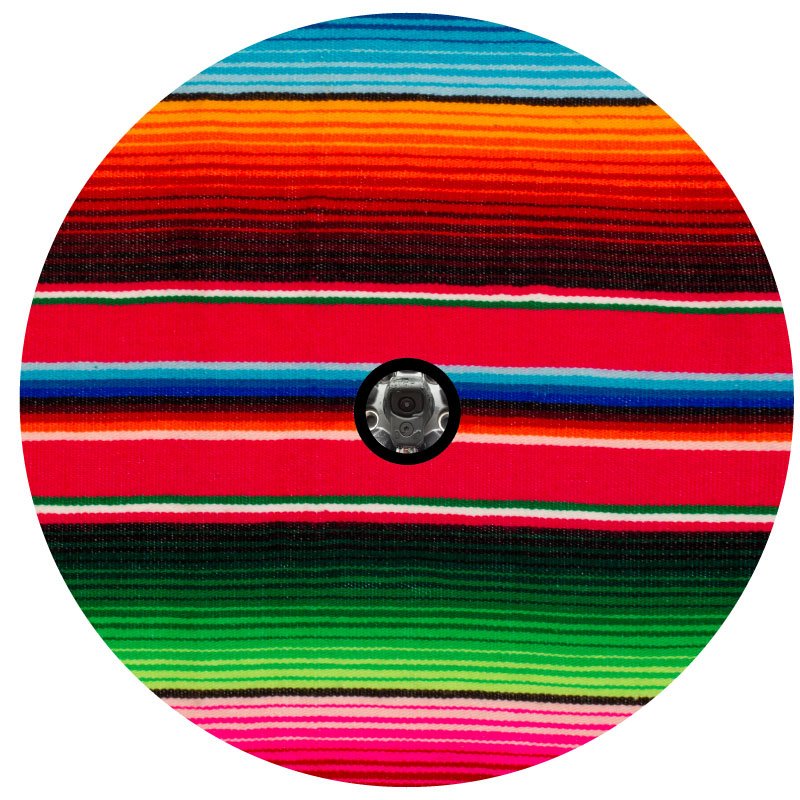 Serape Mexican Blanket Bronco Spare Tire Cover - Speedlogix