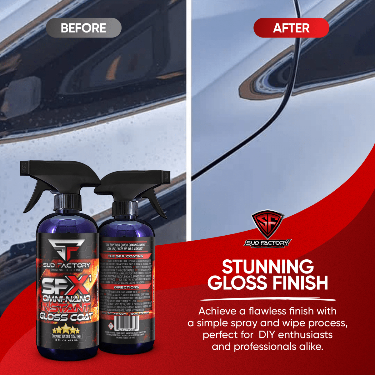 SFX1 Glossy Instant Ceramic Protective Coating