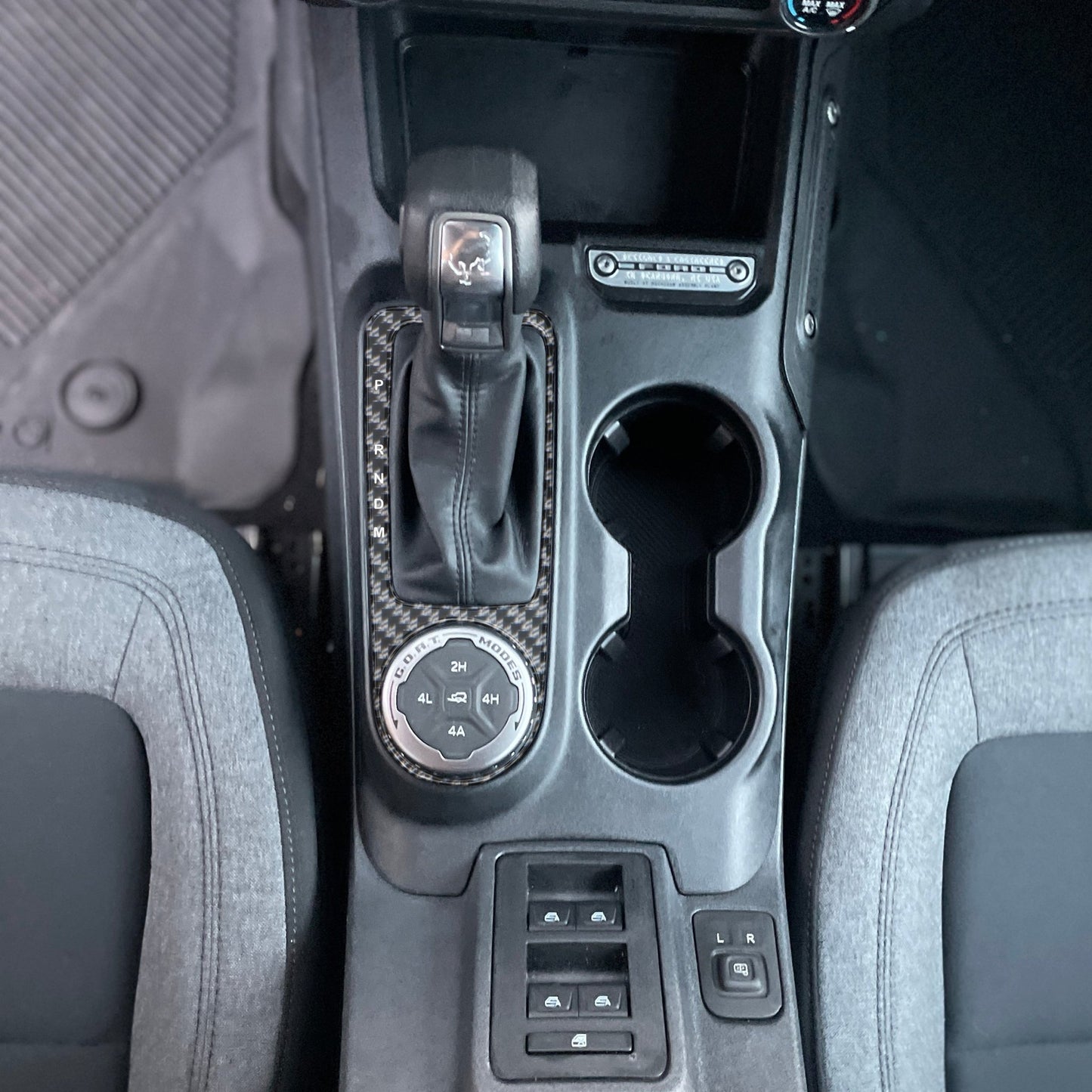 Shifter Accent Overlay Fits 2021 - 2026 Ford Bronco - Speedlogix