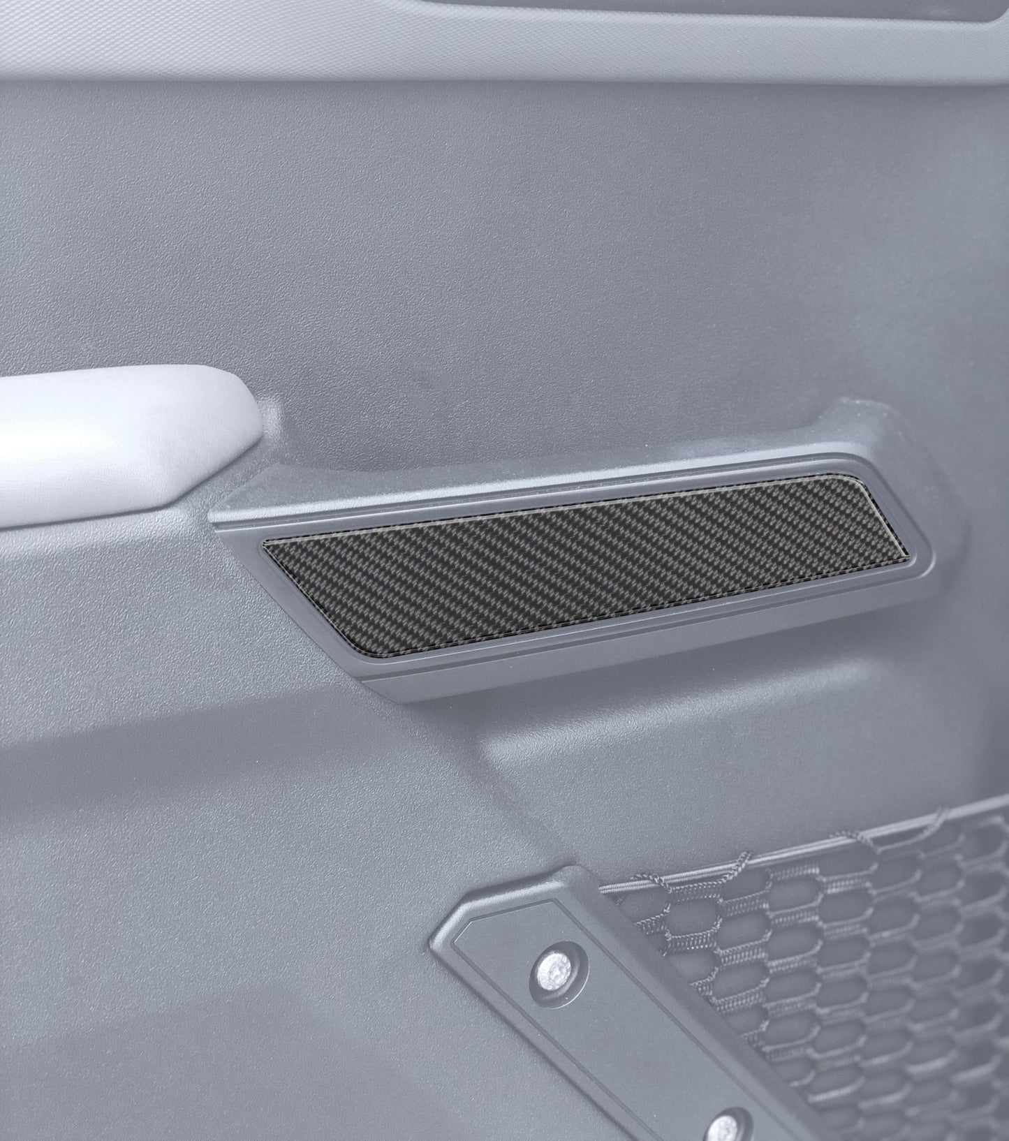 Side Door Pull Handle Overlays Fits 2021 - 2026 Ford Bronco - Speedlogix