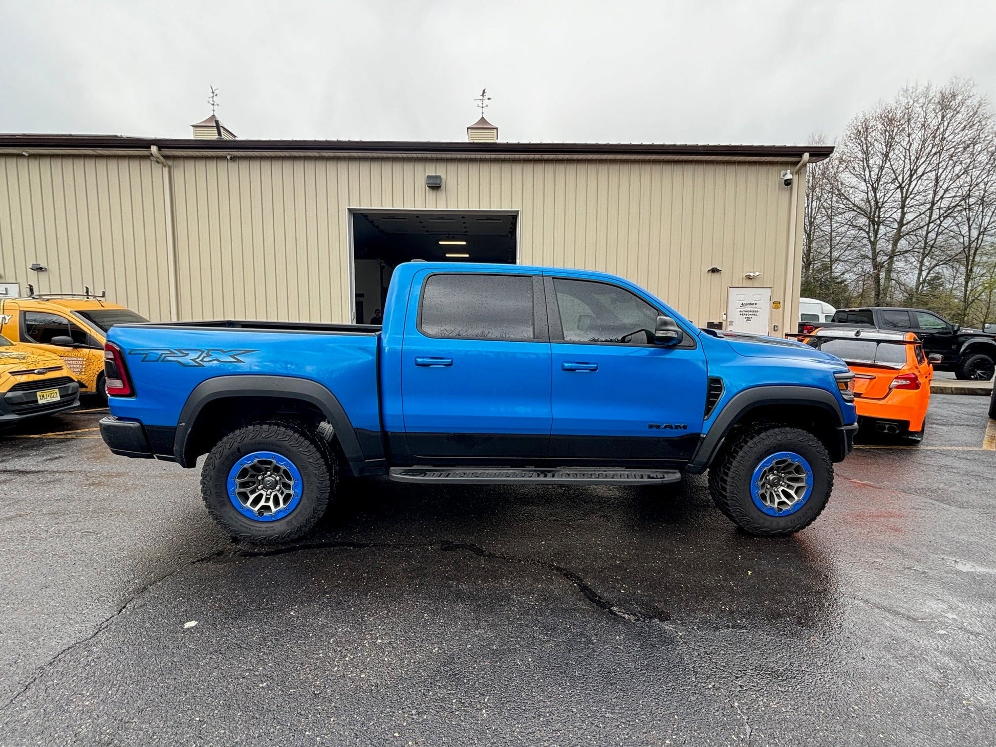 Side TRX Decals for 2021 - 2025 Dodge Ram TRX Edition (x2) - Speedlogix