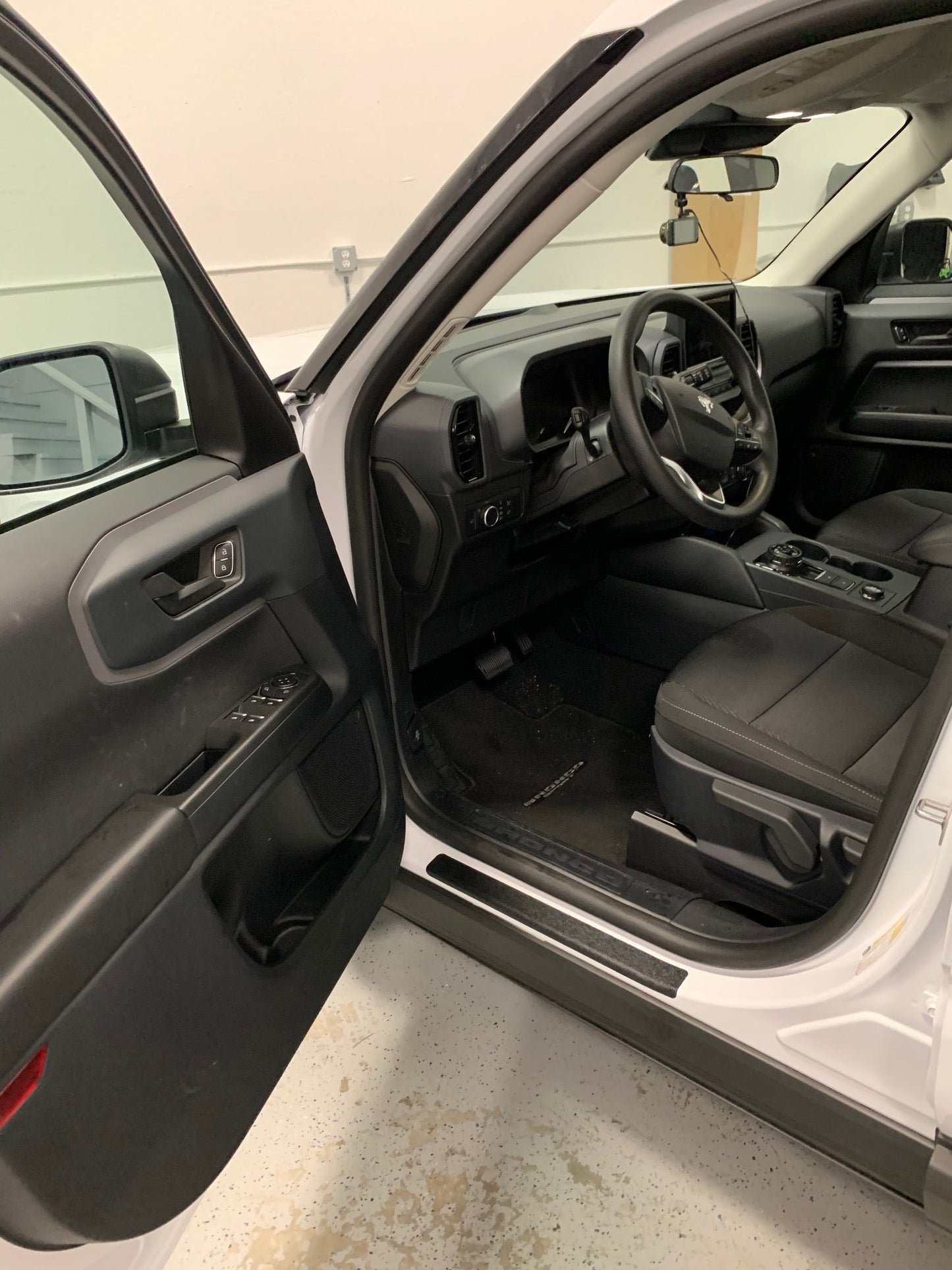 Sill Plate Protection Stone Guard Adhesive Decals for 2021 - 2024 Ford Bronco Sport (x4) - Speedlogix