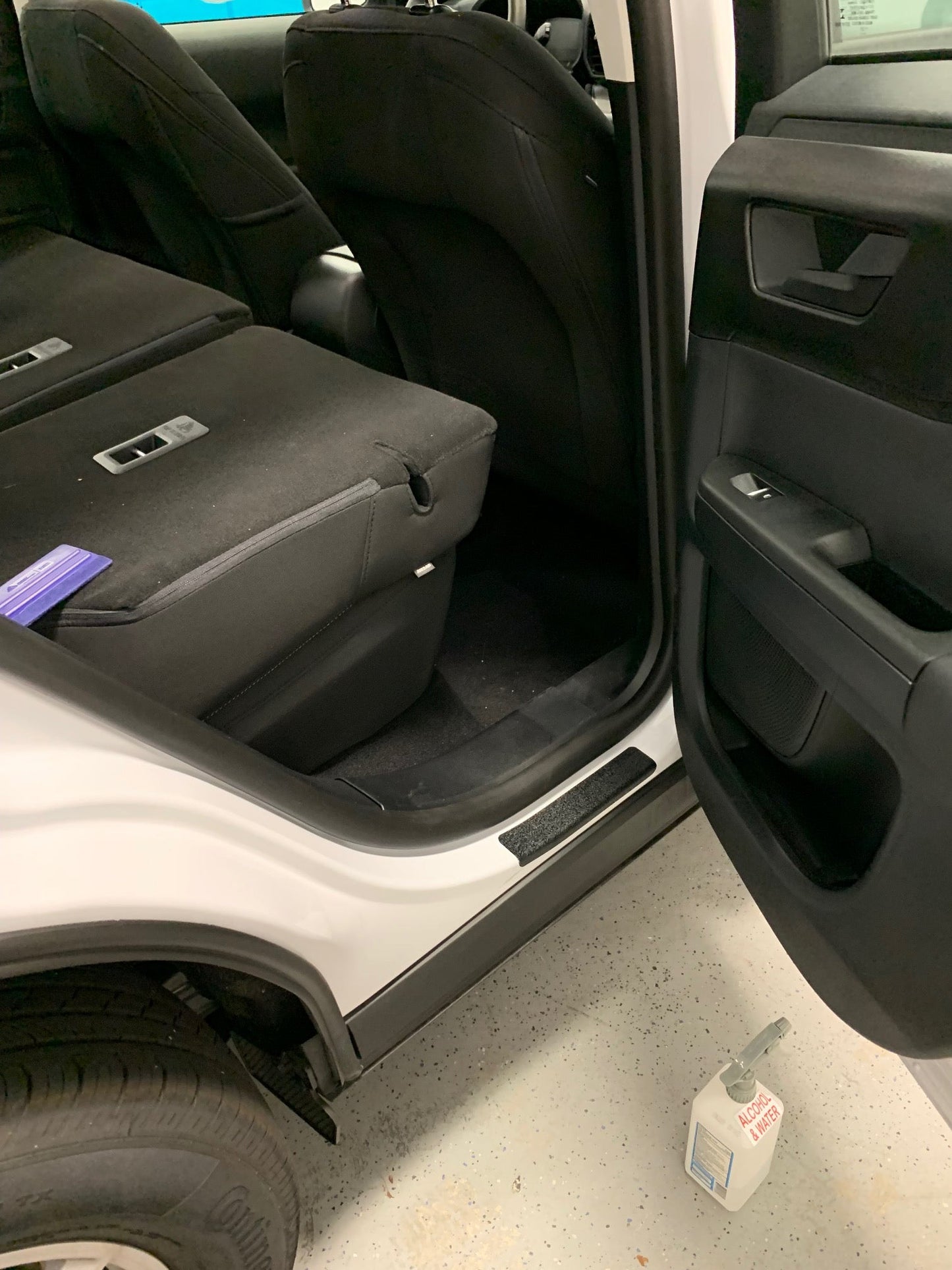 Sill Plate Protection Stone Guard Adhesive Decals for 2021 - 2024 Ford Bronco Sport (x4) - Speedlogix