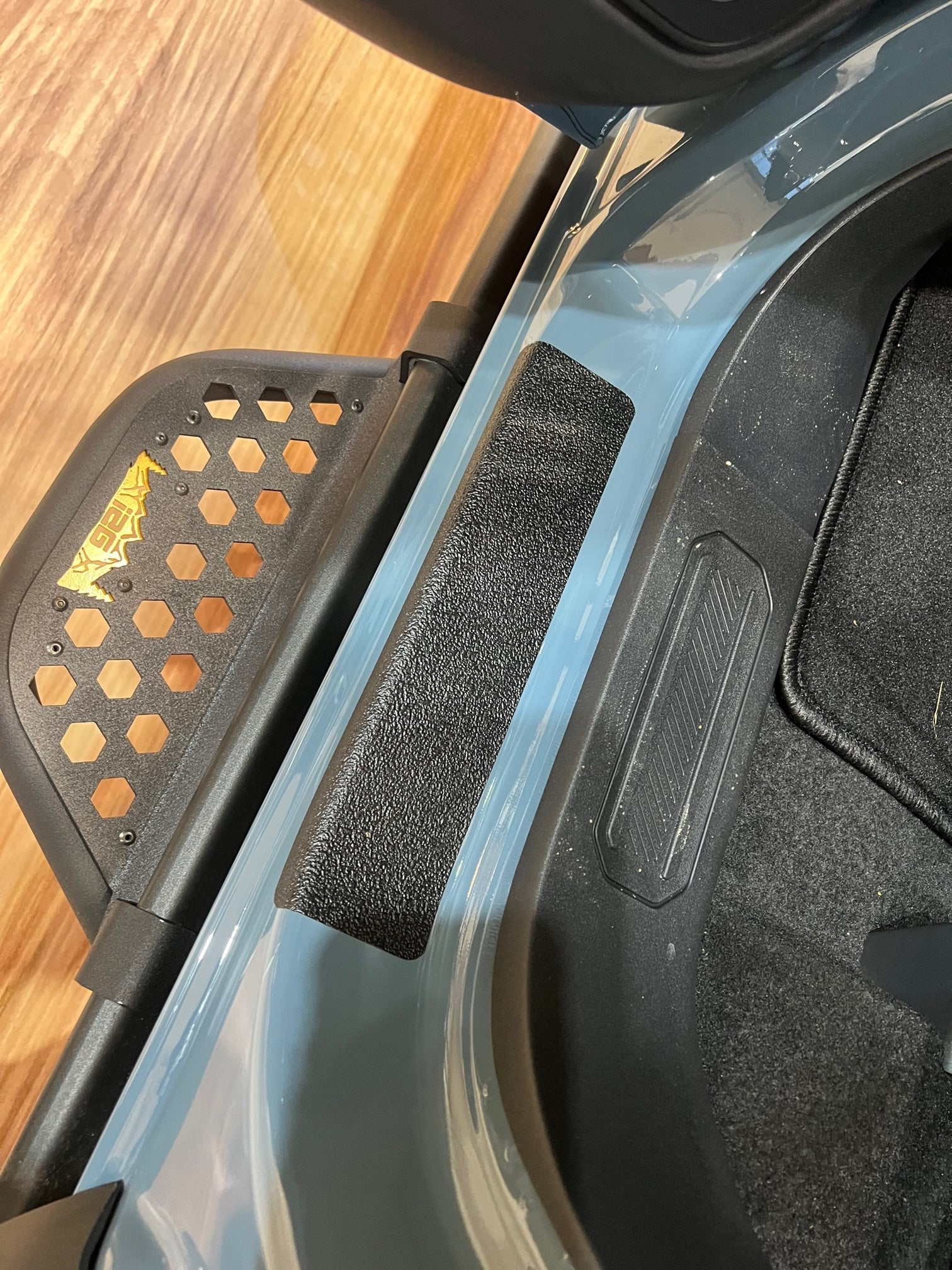 Sill Plate Protection Stone Guard Adhesive Decals for 2021 - 2024 Full Size Ford Bronco (x4) - Speedlogix