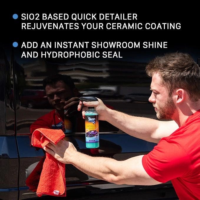 SiO2 Ceramic Waterless Car Wash Spray (16 fl oz) - Speedlogix