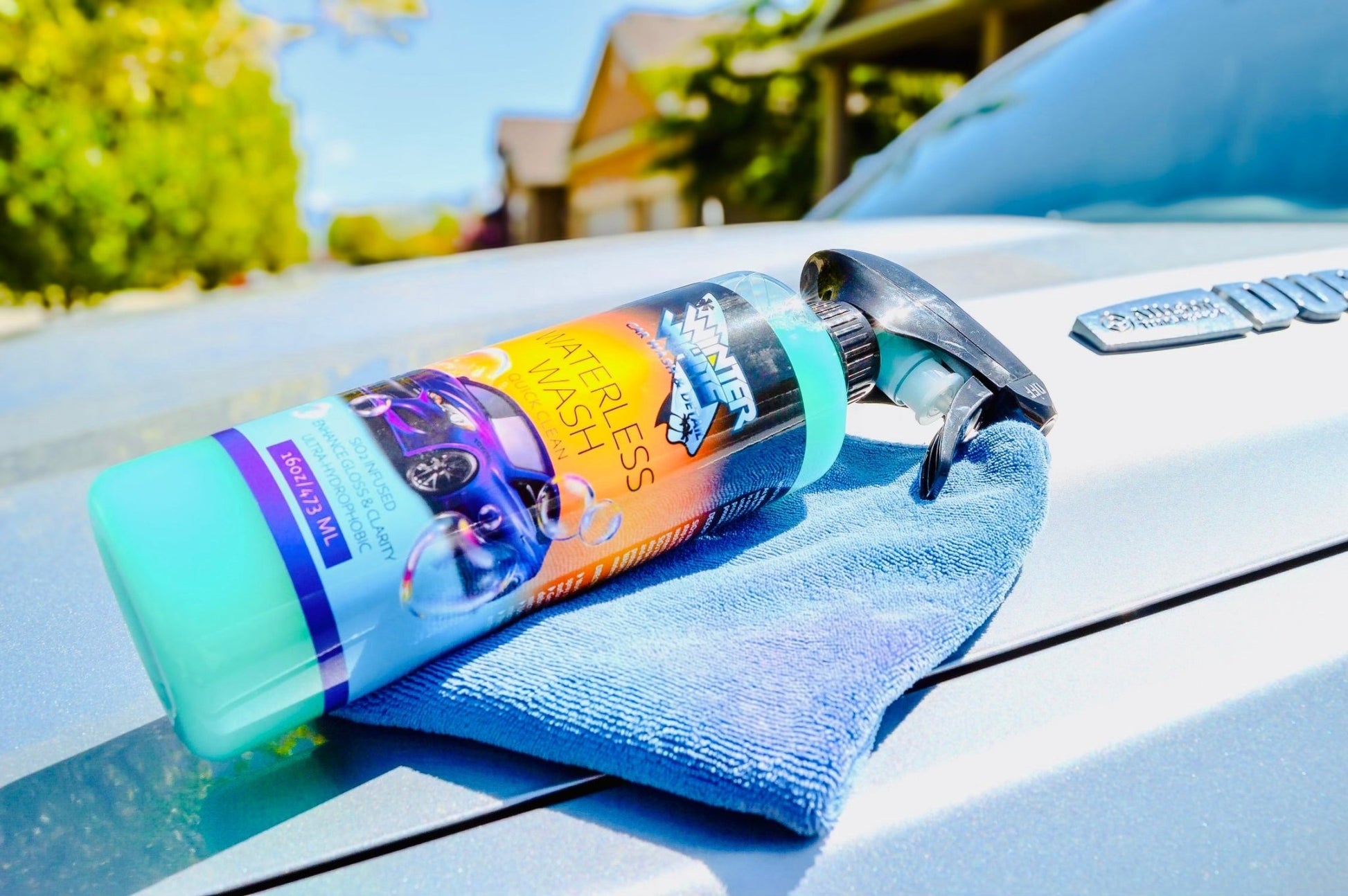 SiO2 Ceramic Waterless Car Wash Spray (16 fl oz) - Speedlogix