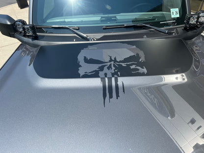 Skull Hood Decal for 2021 - 2025 Ford Bronco - Speedlogix