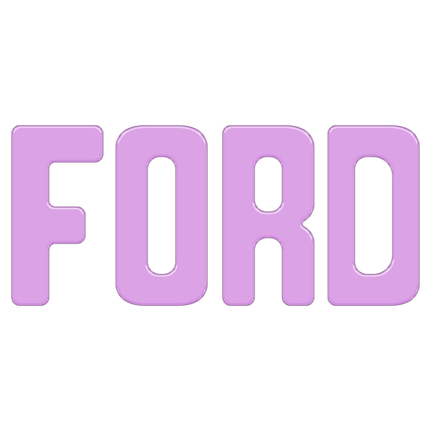 Slideout Tailgate Letter Inserts Fits 2021 - 2026 Ford Bronco - Speedlogix