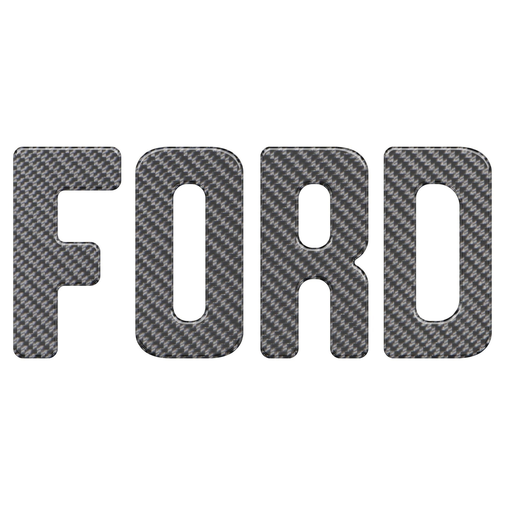 Slideout Tailgate Letter Inserts Fits 2021 - 2026 Ford Bronco - Speedlogix