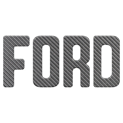 Slideout Tailgate Letter Inserts Fits 2021 - 2026 Ford Bronco - Speedlogix