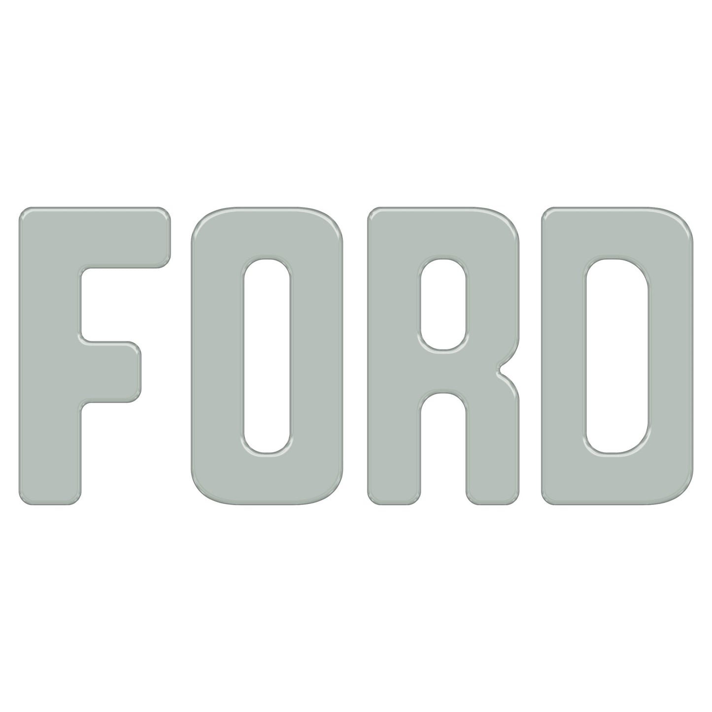 Slideout Tailgate Letter Inserts Fits 2021 - 2026 Ford Bronco - Speedlogix