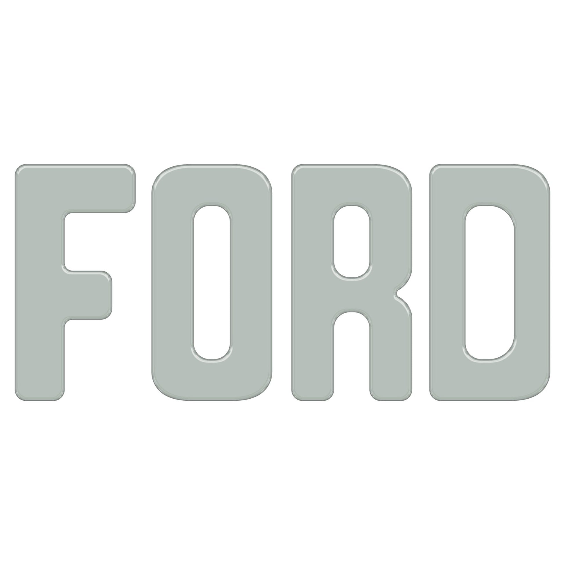 Slideout Tailgate Letter Inserts Fits 2021 - 2026 Ford Bronco - Speedlogix