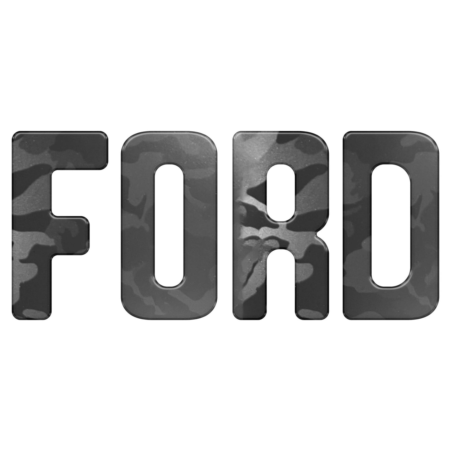 Slideout Tailgate Letter Inserts Fits 2021 - 2026 Ford Bronco - Speedlogix