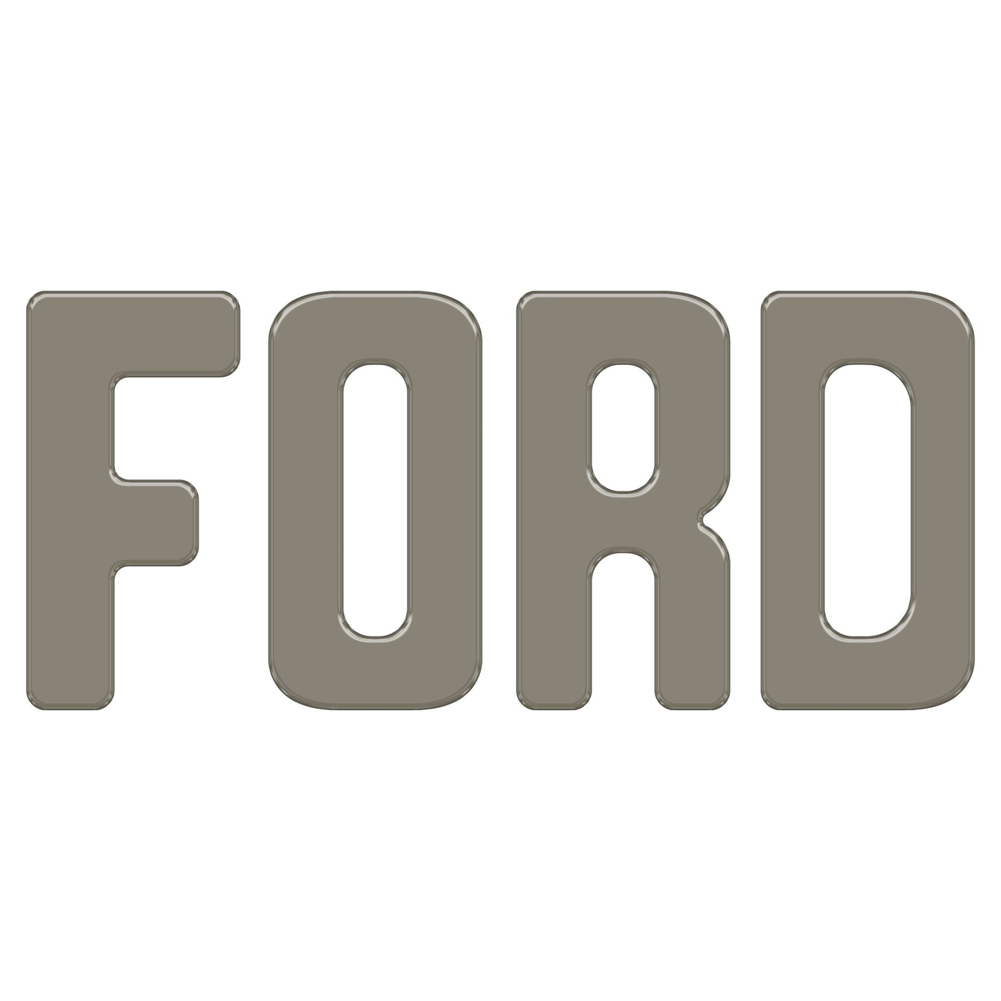 Slideout Tailgate Letter Inserts Fits 2021 - 2026 Ford Bronco - Speedlogix