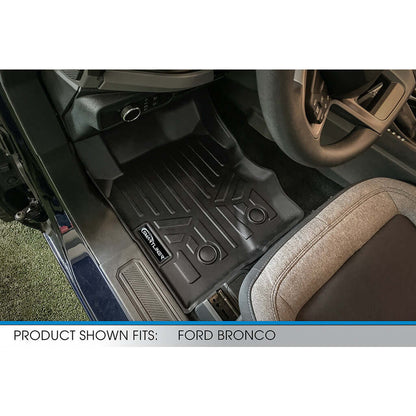 SMARTLINER Custom Fit Floor Liners For 2021 - 2025 Ford Bronco (4 - Door) - Speedlogix