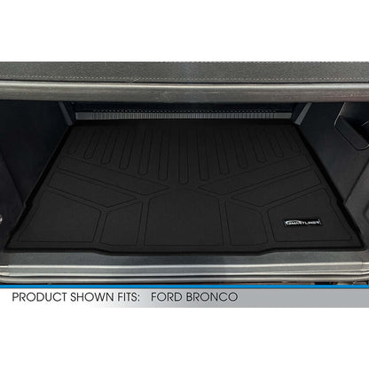 SMARTLINER Custom Fit Floor Liners For 2021 - 2025 Ford Bronco (4 - Door) - Speedlogix