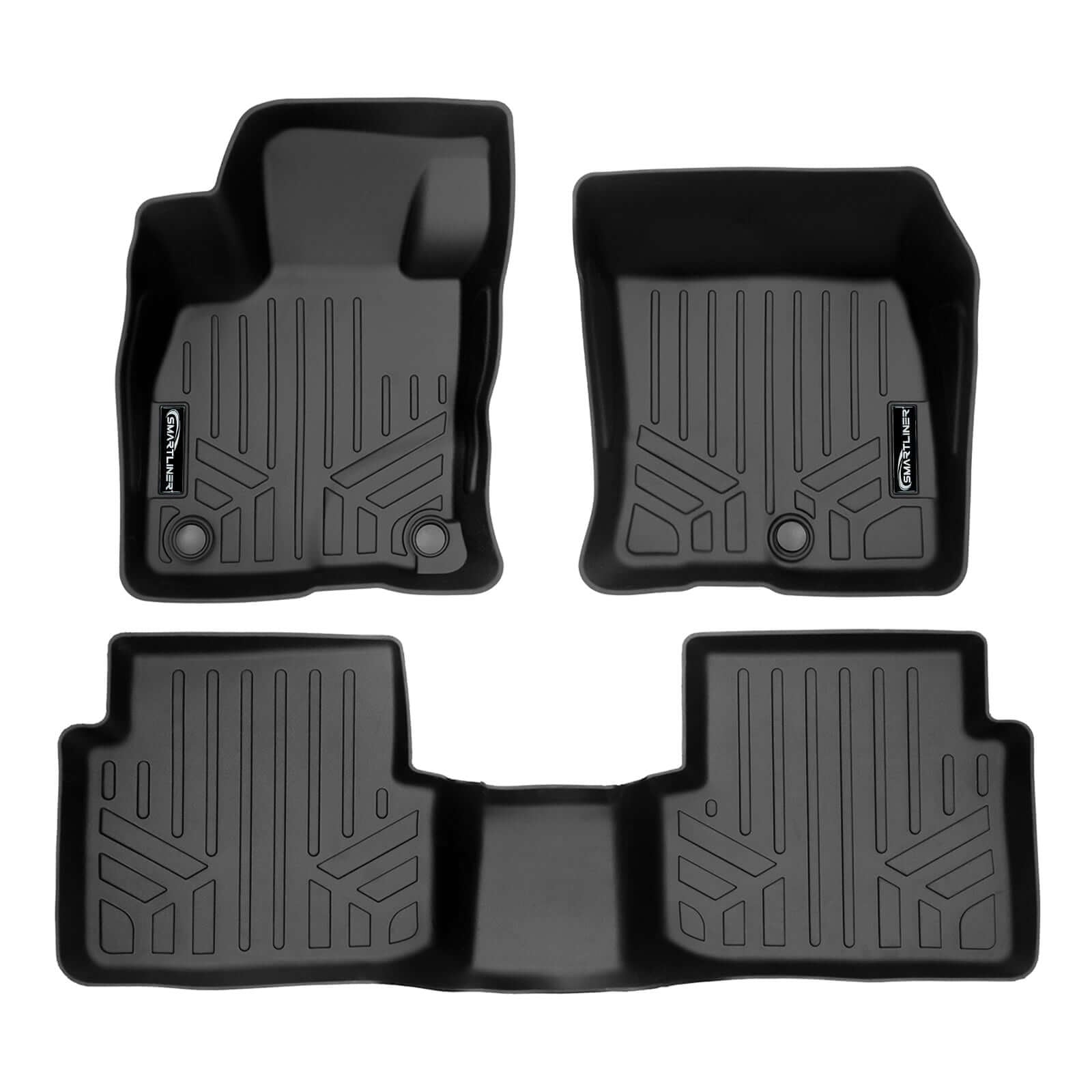 SMARTLINER Custom Fit Floor Liners For 2021 - 2025 Ford Bronco Sport - Speedlogix