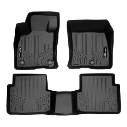 SMARTLINER Custom Fit Floor Liners For 2021 - 2025 Ford Bronco Sport W/O Rear Bump - Speedlogix