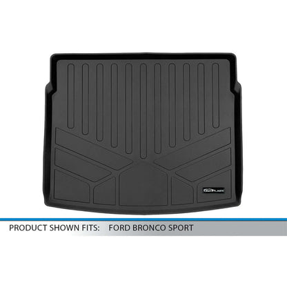SMARTLINER Custom Fit Floor Liners For 2021 - 2025 Ford Bronco Sport W/O Rear Bump - Speedlogix