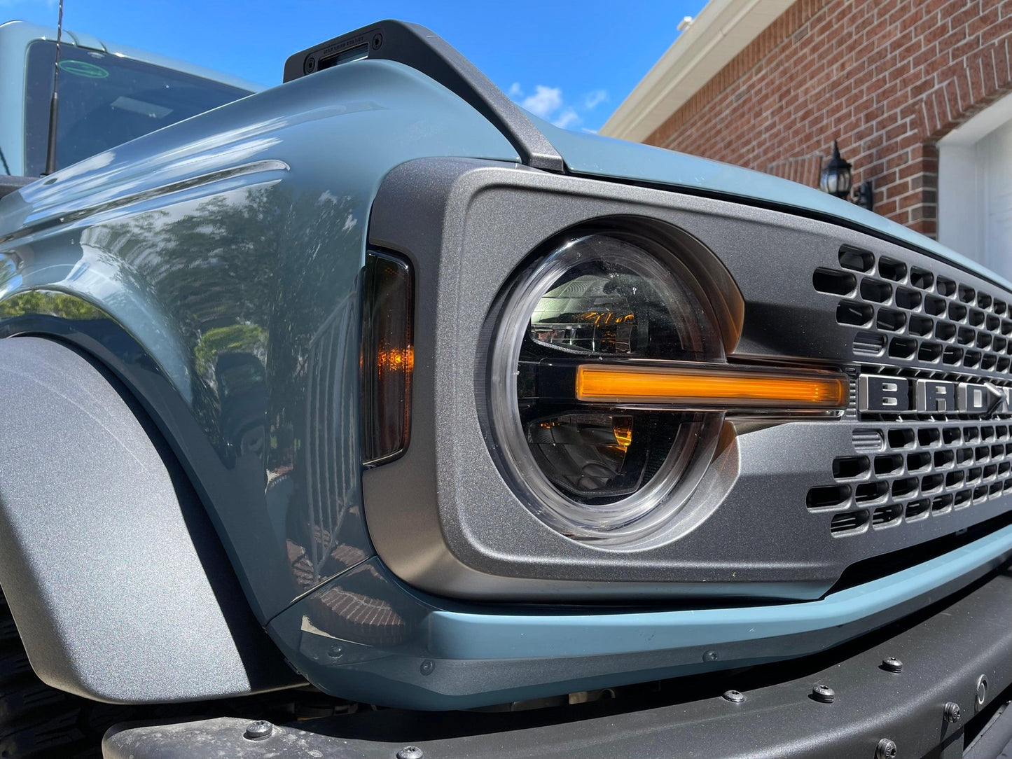 Smoked Sidemarker Overlays (Front and Rear) - 2021+ Bronco (w/ LED Taillights) - Speedlogix