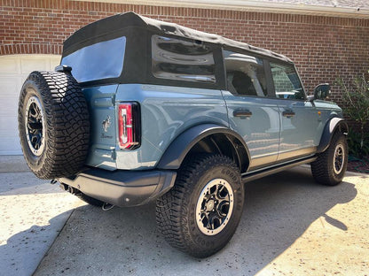Smoked Sidemarker Overlays (Front and Rear) - 2021+ Bronco (w/ LED Taillights) - Speedlogix