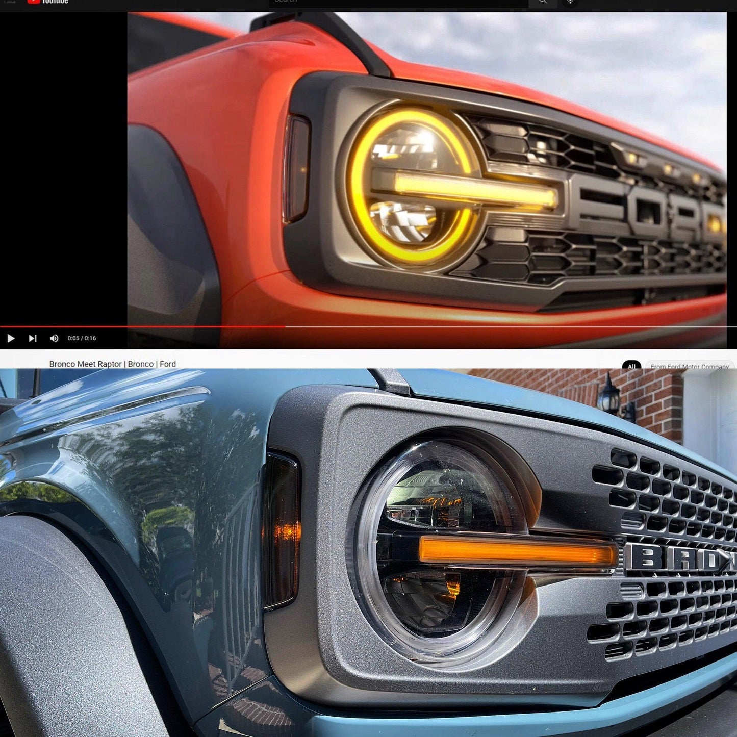 Smoked Sidemarker Overlays (Front and Rear) - 2021+ Bronco (w/ LED Taillights) - Speedlogix