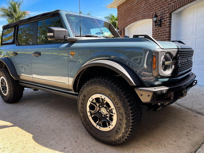 Smoked Sidemarker Overlays (Front and Rear) - 2021+ Bronco (w/ LED Taillights) - Speedlogix