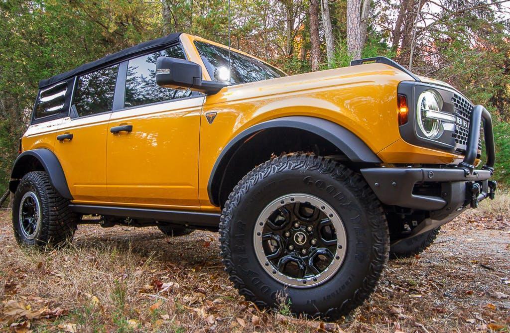 Smoked Sidemarker Overlays (Front Only) - 2021+ Bronco (ALL) - Speedlogix