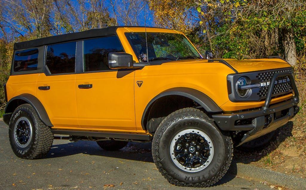 Smoked Sidemarker Overlays (Front Only) - 2021+ Bronco (ALL) - Speedlogix