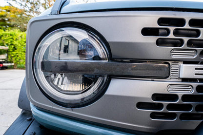 Smoked Signature DRL Bar Overlays - 2021+ Bronco (Signature Headlights) - Speedlogix