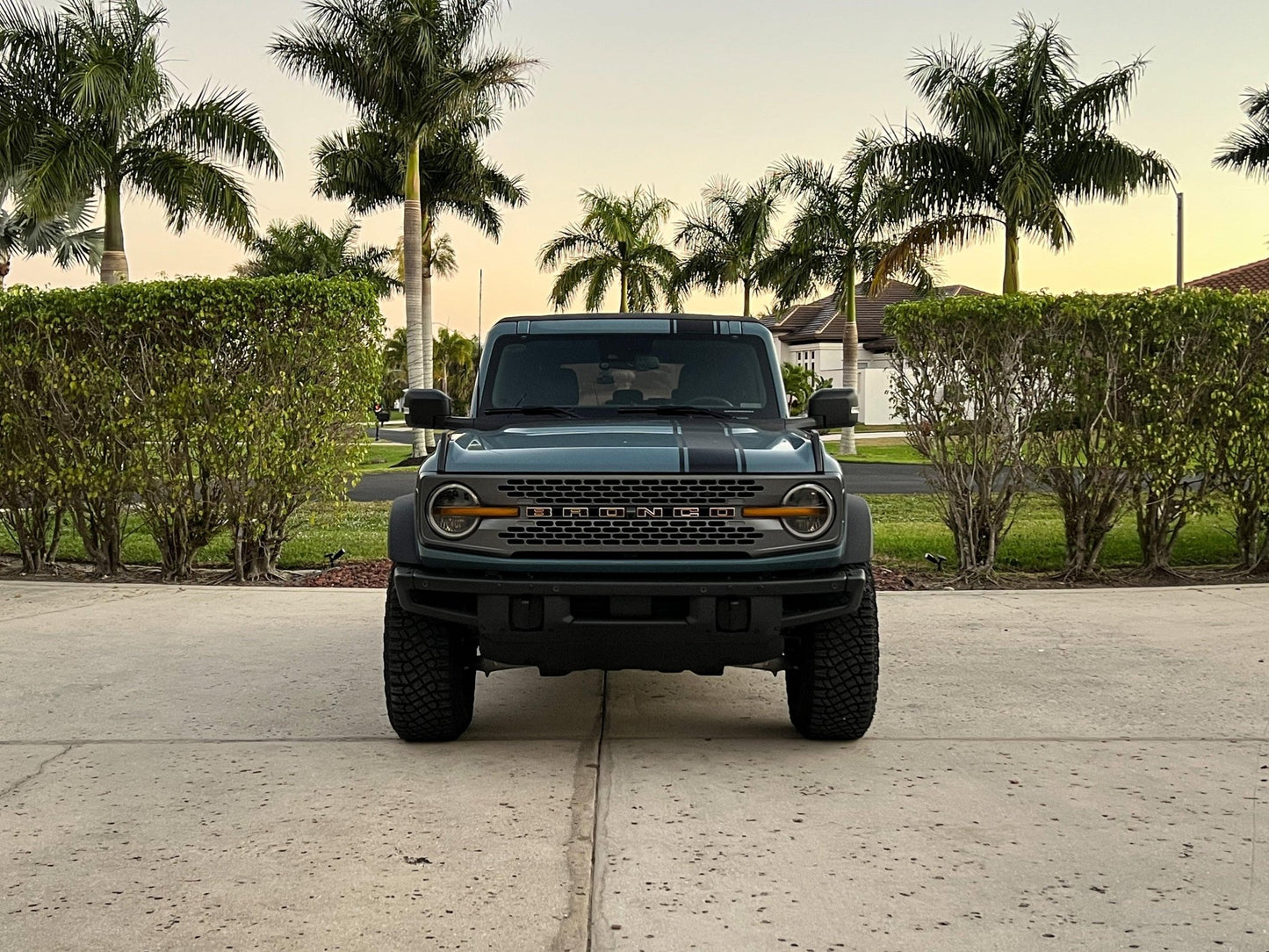 Smoked Signature DRL Bar Overlays - 2021+ Bronco (Signature Headlights) - Speedlogix