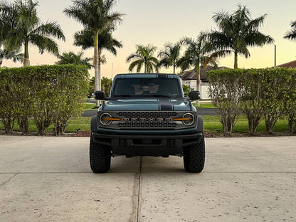Smoked Signature DRL Bar Overlays - 2021+ Bronco (Signature Headlights) - Speedlogix